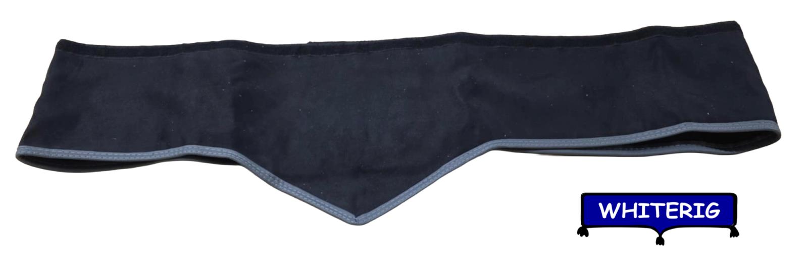 Plain Black Truck Pelmet – Clean & Simple Cab Styling Whiterig Truck Curtains